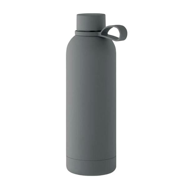 MidOcean Emerald Double Wall 500ml Water Bottle - Stone Grey - 