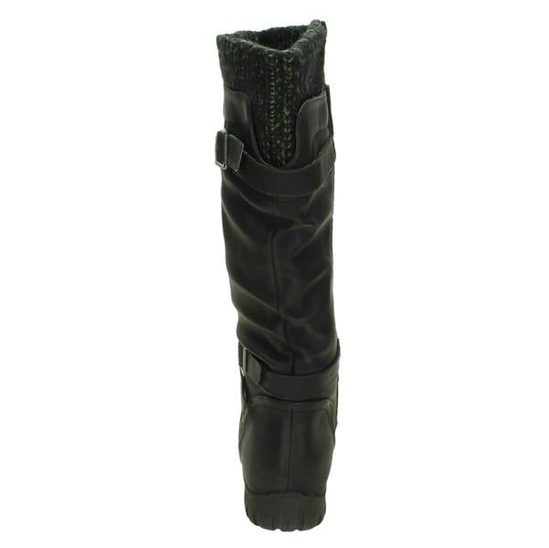 Spot On Ladies Spot On Casual Mid Calf Boots
