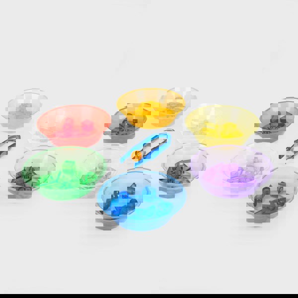 tickit Translucent Colour Sorting Bowls