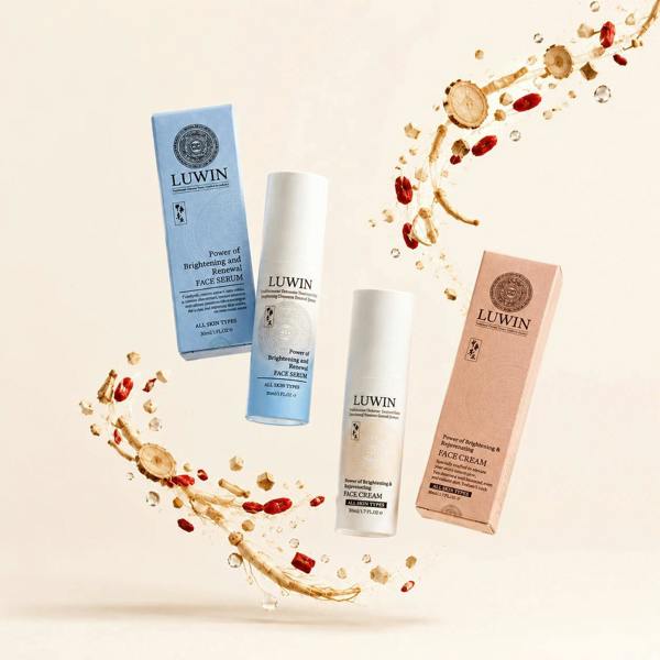 LUWIN Skincare Powerful Brightening & Rejuvenating Duo – Hyperpigmentation Cream & Brightening Serum Set | LUWIN