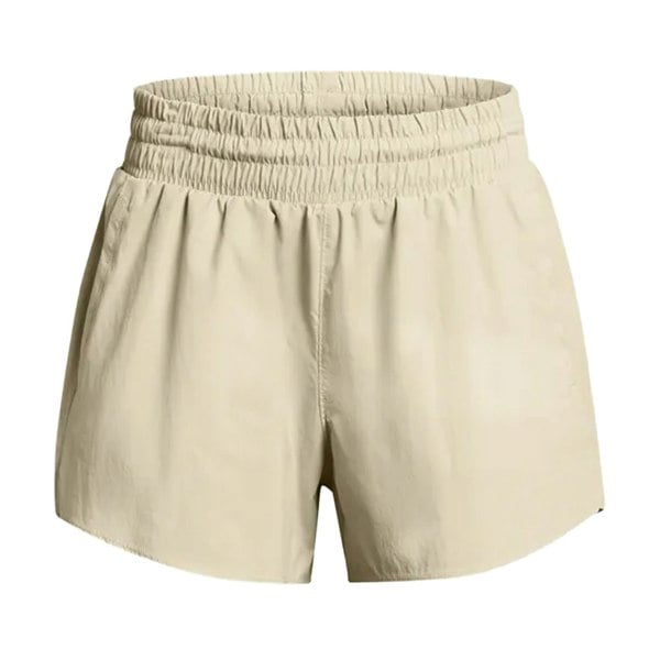 Under Armour Womens Crinkle Woven Shorts - Brown