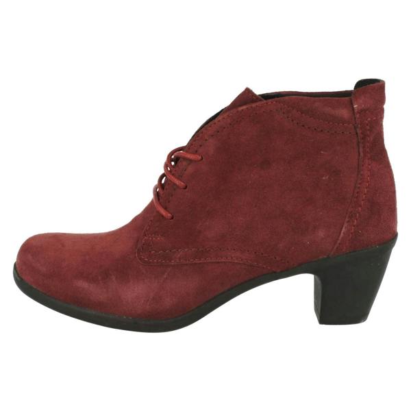 DB Shoes Ladies Easy B Wide Ankle Boots Jo