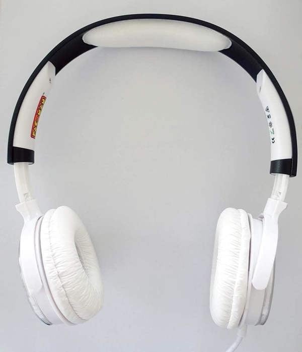 Star Wars TEKNOFUN Pac-Man Stereo Wired Headphones with 3 Exchangeable Face White/Black - 811298201808