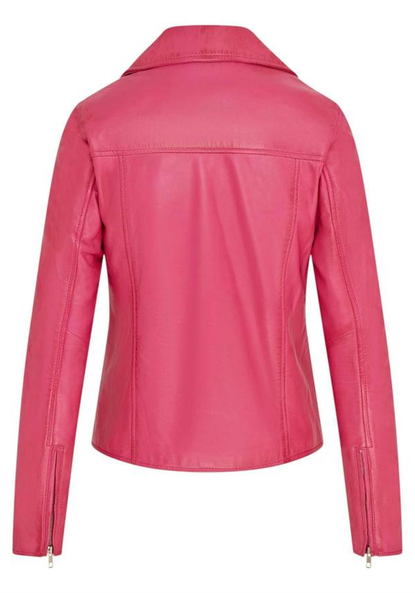 Infinity Leather Women's Classic Brando Biker Leather Jacket - Broome