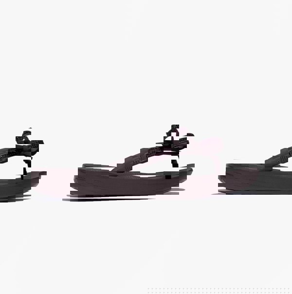 FitFlop iQUSHION GLITZ-BOW Ladies Flip Flops Plumberry