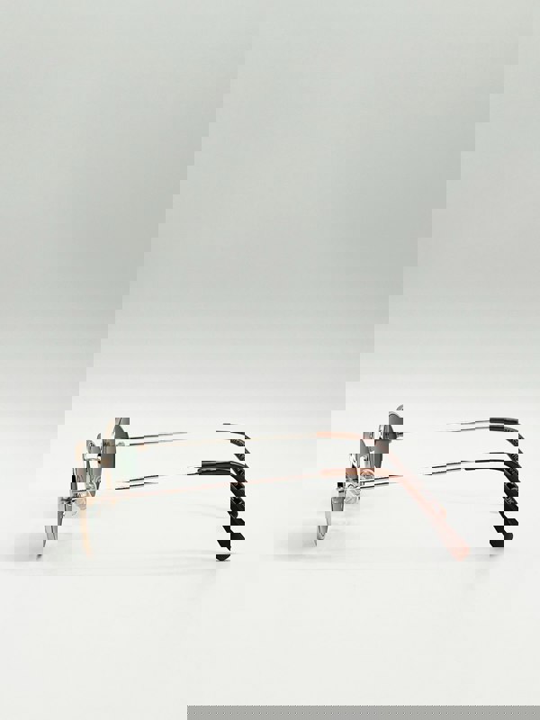 SVNX Retro Round Sunglasses in Gold