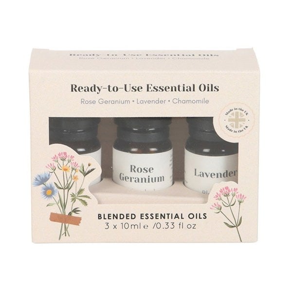 Serano Set of 3 Floral Blended Essential Oils