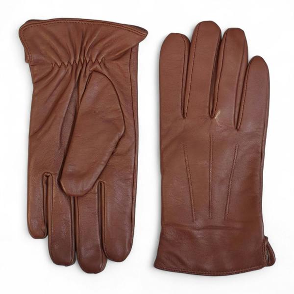 Infinity Leather Men’s Italian Leather Warm Wool Lining Winter Gloves - M-LGV-305