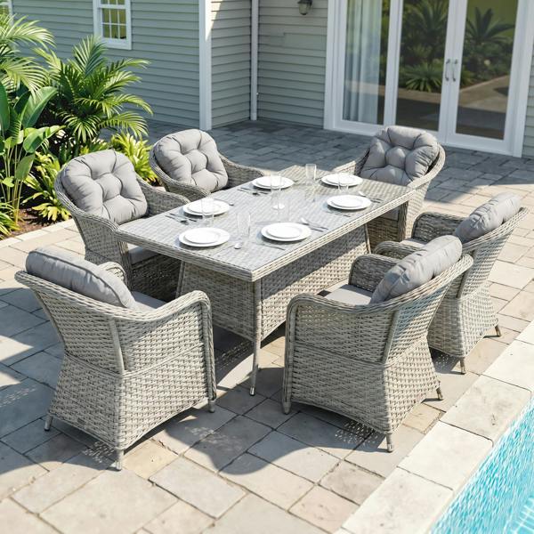 Rattan Dining Set