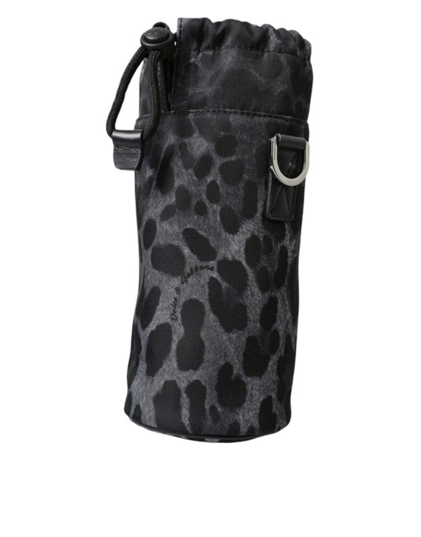 Dolce & Gabbana Leopard Print Water Bottle Holder