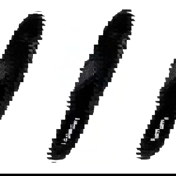 Dune London Womens/Ladies Winta Diamante Faux Fur Cross Strap Slippers - Black - 