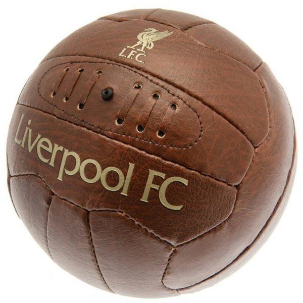 Liverpool FC Heritage Football - Brown/Gold