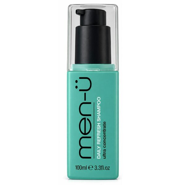 men-ü men-u Ultra Concentrate Daily Refresh Shampoo 100ml + men-u Liquifflex Styling Cream 100m
