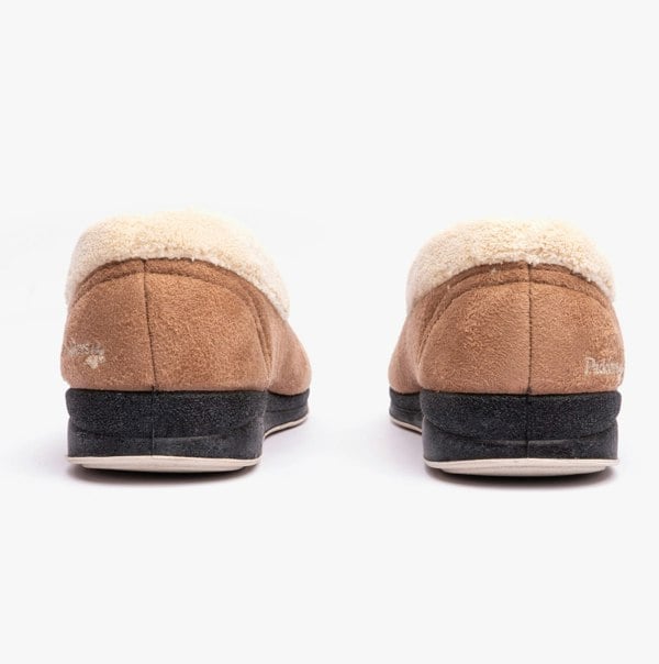 Padders CARMEN Womens (EE Fit) Full Slippers Camel