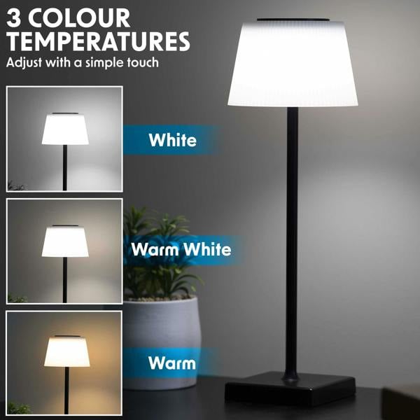 Dellonda DH212 Table Lamps Action shot - light - settings