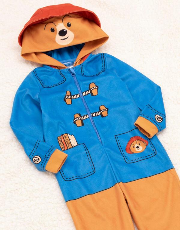 Vanilla Underground Paddington Bear Boys Multicoloured Character Onesie [dis]