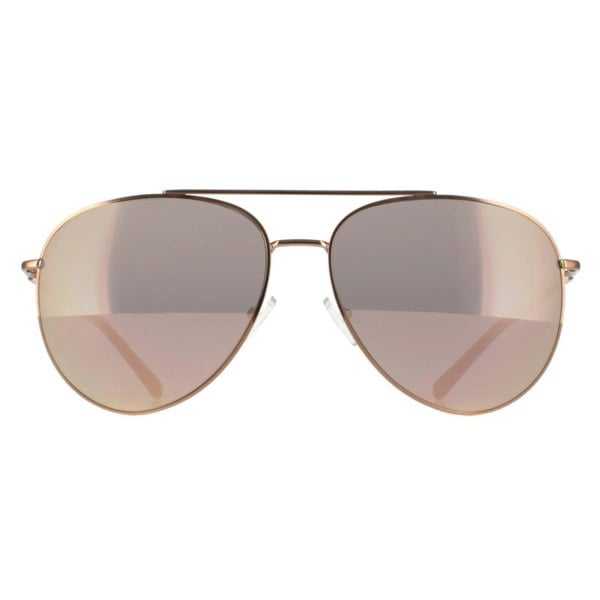 Armani Exchange Sunglasses AX2043S 61034Z Shiny Rose Gold Grey Mirror Rose Gold