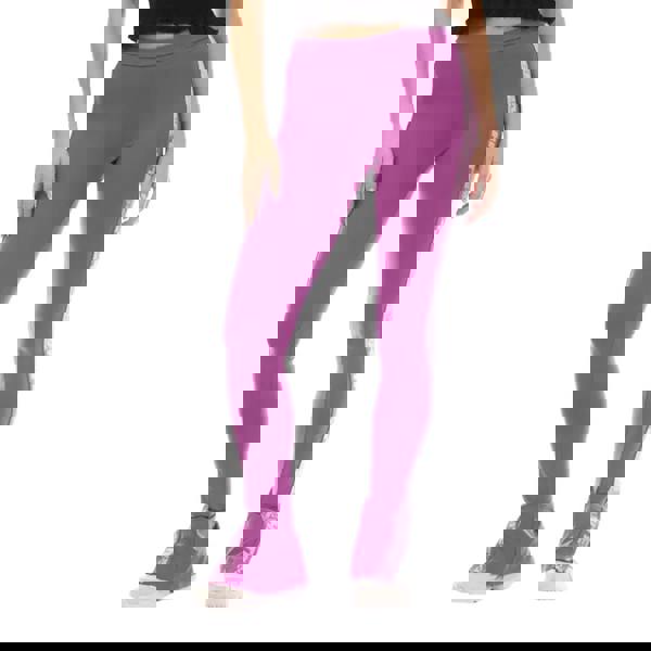 Off White Womens/Ladies Split Logo Leggings - Pink - 