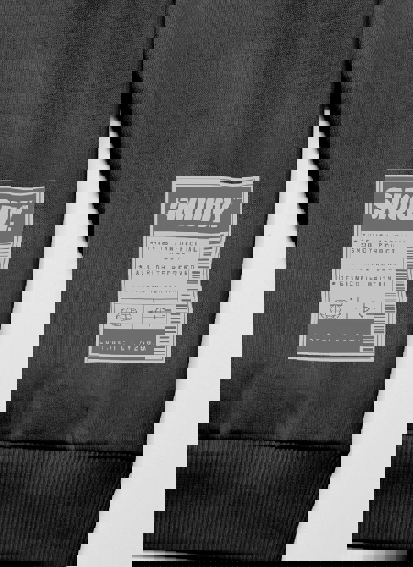 ADULT ULTIMATE SNOODY™  HOODIE - BLACK