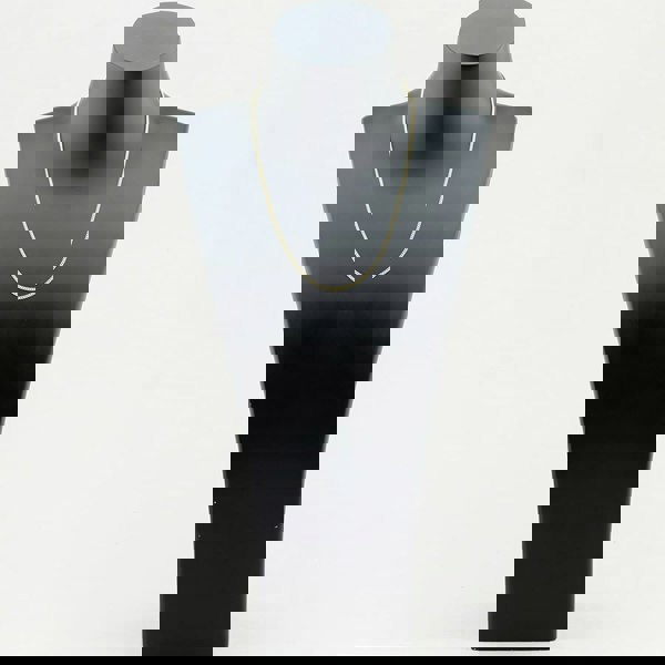 T. H. Baker 9ct Yellow Gold 18 Inch Flat Curb Chain 1.13.5864