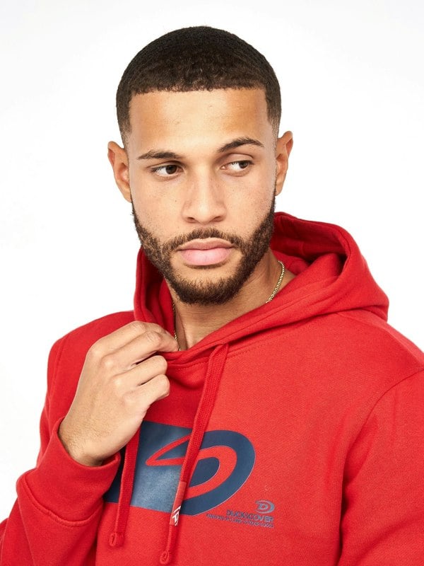 Duck and Cover Bidwell Hoodie - Red