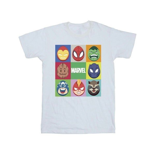 Marvel Mens Easter Eggs T-Shirt - White