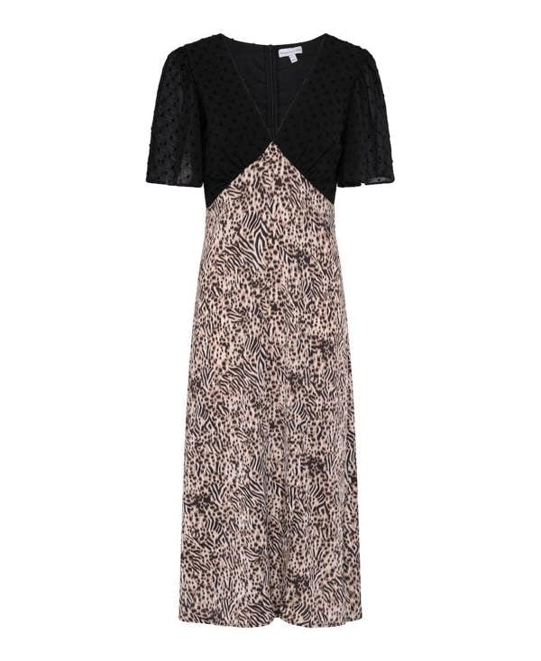 Animal Print Maxi Dress