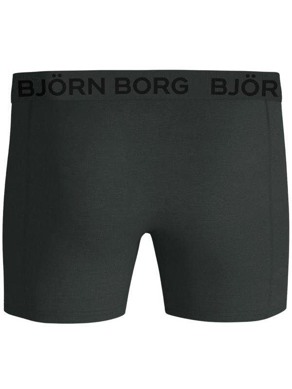 Bjorn BorgBoxer Briefs 3 - pack3 - Pack Logo Solids Boxer Briefs, Blue/Orange/KhakiBoxers & Briefs