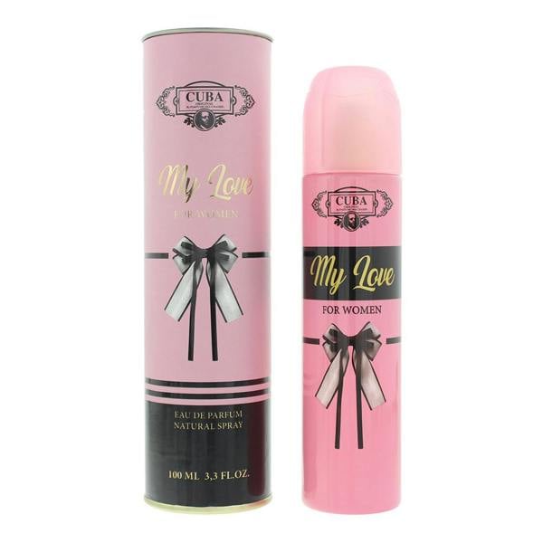 Cuba My Love For Women Eau de Parfum 100ml Spray for Her