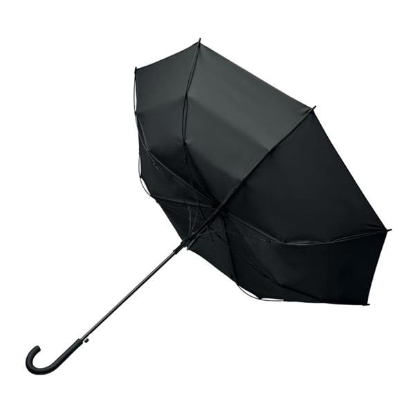 MidOcean Brela Windproof Stick Umbrella - Black - 