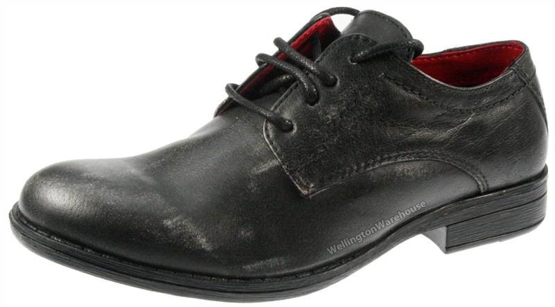 Thomas Crick Red Tape Crick Wooler Leather Round Toe Laceup Boys Shoes