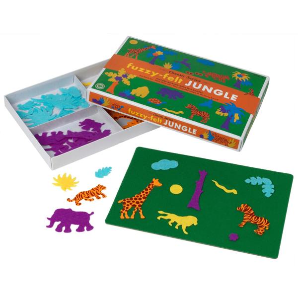 Fuzzy Felt Fuzzy-Felt Retro - Jungle