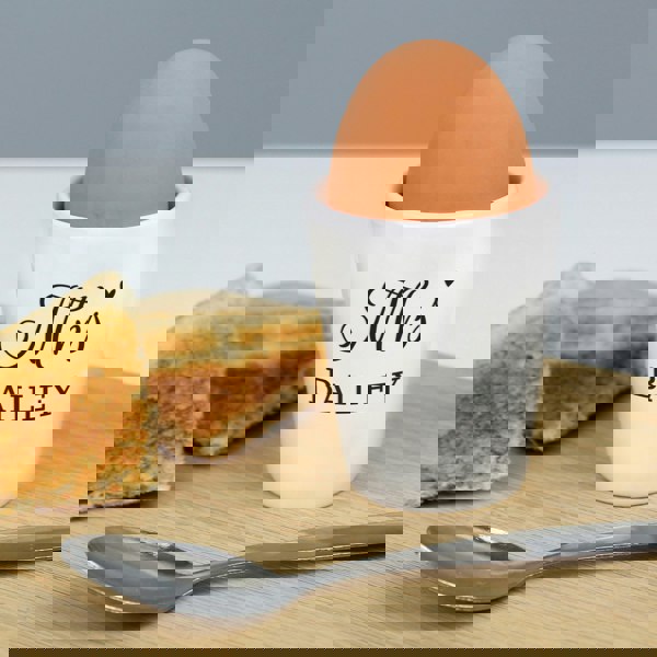 Personalised Memento Company Personalised Mrs Egg Cup