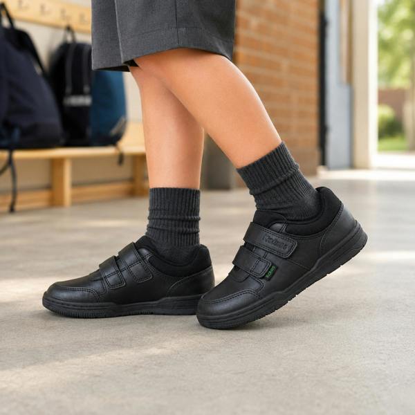 Kickers JUNIOR Shoes   in  Black