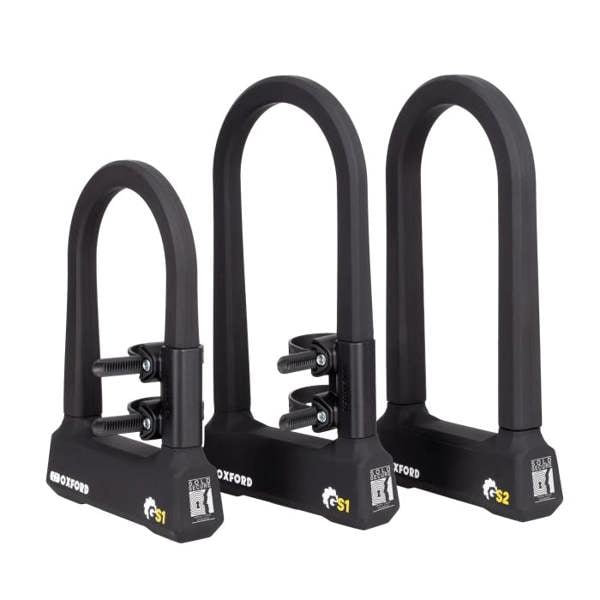 Oxford Grinder S1 U-Lock 260(h) x 184(w)mm