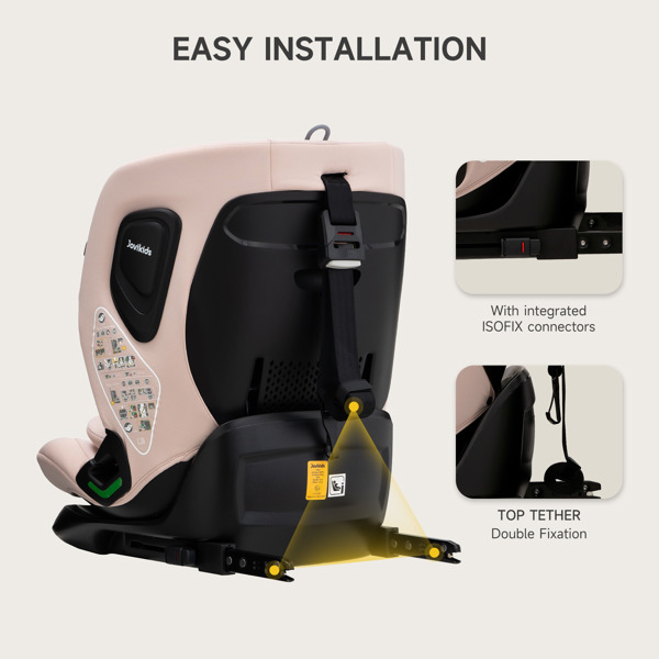 JoviKids Cici TT Car Seat - Rosewood