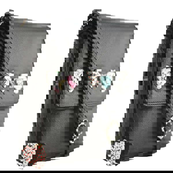 Mala Leather The Anishka Lucy Hearts Small Flapover Crossbody