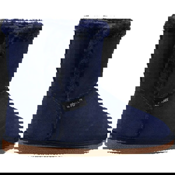 Hush Puppies Ashleigh Women's Bootie Slippers in Navy