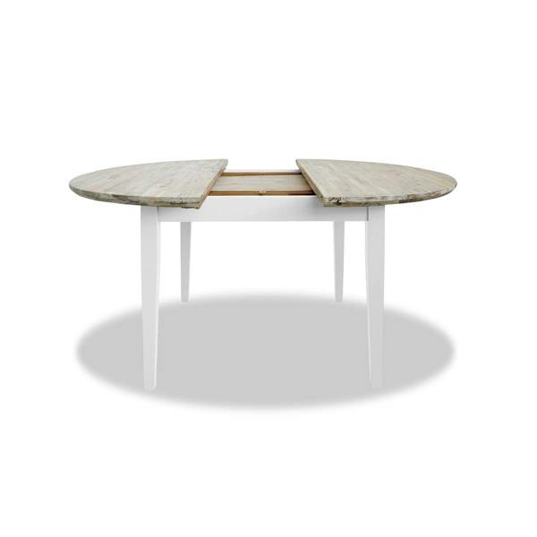 Statement Furniture Florence Round Oval Extendable Kitchen Dining Table 115-160cm