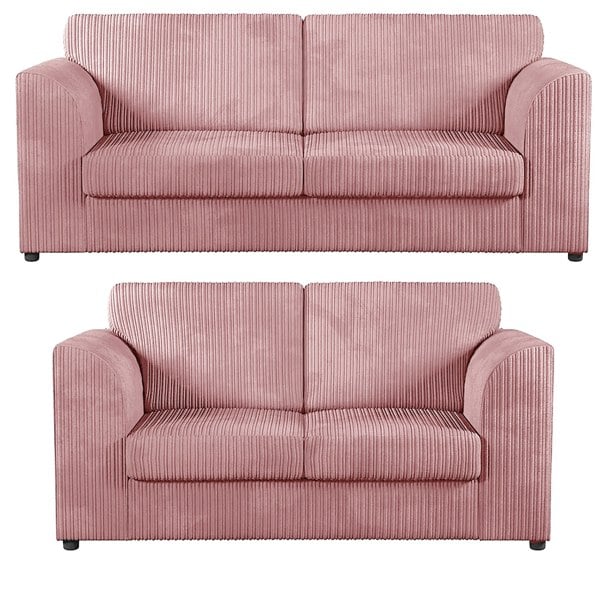 Furnishings For Less Luxor Full Jumbo 3 + 2 Seater Sofa Set – Full Back