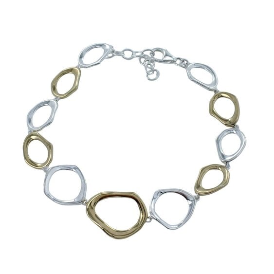 Reeves & Reeves Two Tone Ringlets Bracelet