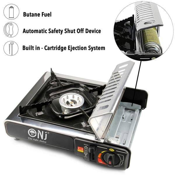 NJ-500 Portable Single Burner Camping Gas Stove
