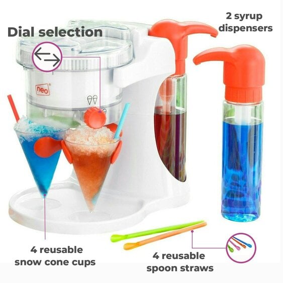 Neo Ice Snow Cone Slushy Maker Machine