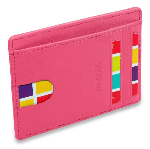 SADDLER Slim Leather Card Holder "Stella" – Handmade by Saddler |Gift Boxed