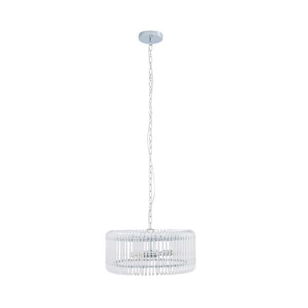 Pagazzi Lighting May 3-Light Chrome Ceiling Pendant