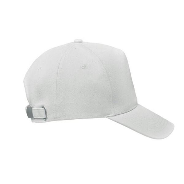 MidOcean Bicca Organic Cotton Baseball Cap - White - 