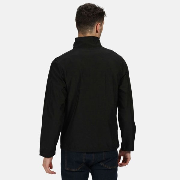 Regatta Classic Men's Water Repellent Softshell Jacket - Black