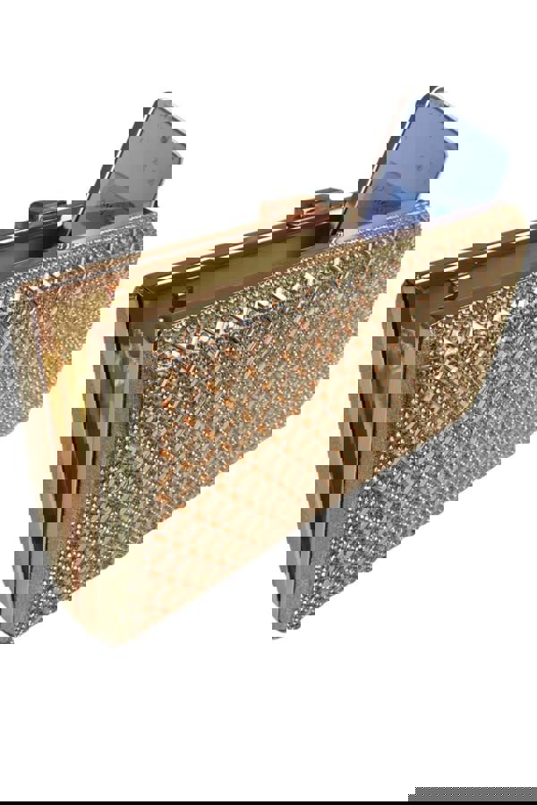Paulo Due Diamanté Sparkle Clutch Bag