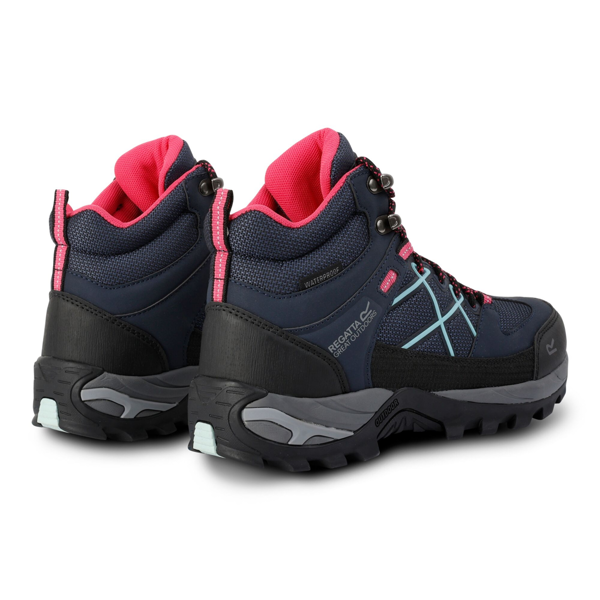 Regatta Women's Samaris III Walking Boots - Navy/Pink