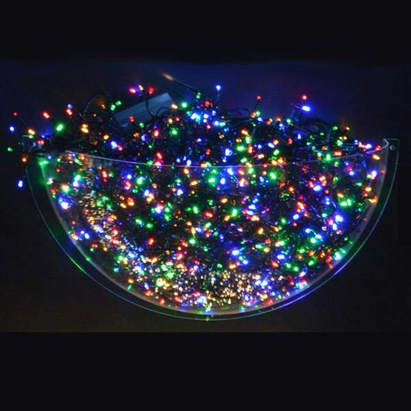 Multicolour LED Outdoor String Fairy Lights with Timer and 8 Modes, Green Cable Sizes 100 to 2000 image 6